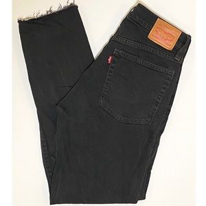 Levi’s Wedgie fit black jeans, size 29” waist